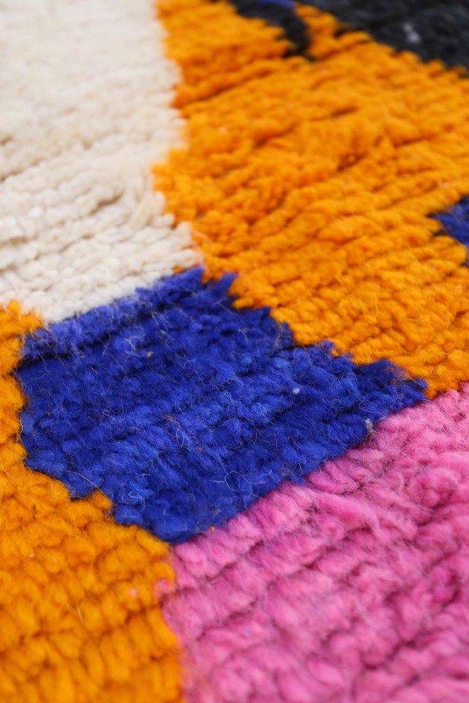 Modern Abstract Moroccan Azilal Rug 148 x 106cm