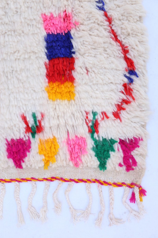 Joyful Collection – Handwoven Azilal Wool Rug - 164 x 96cm