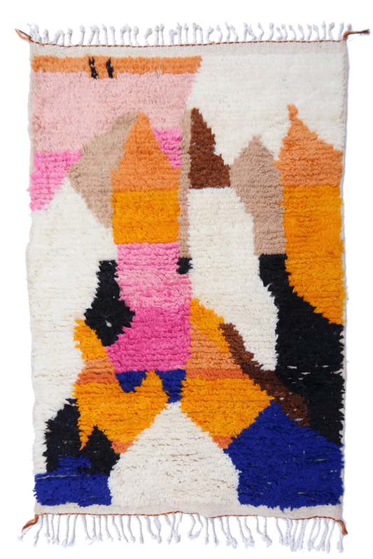 The Modern Nomad's Canvas  103 x 146cm