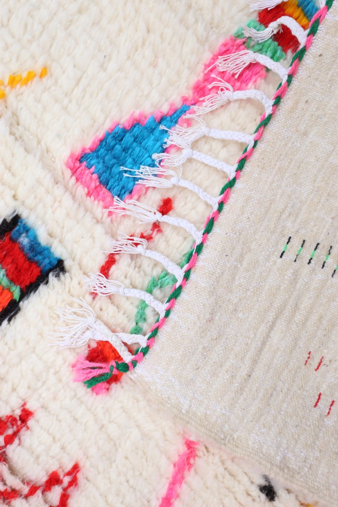 "Joyful Collection" Bohemian Cipher Azilal Wool Rug 153 x 111cm