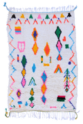 Joyful Collection – Handwoven Moroccan Azilal Wool Rug 157 x 100cm