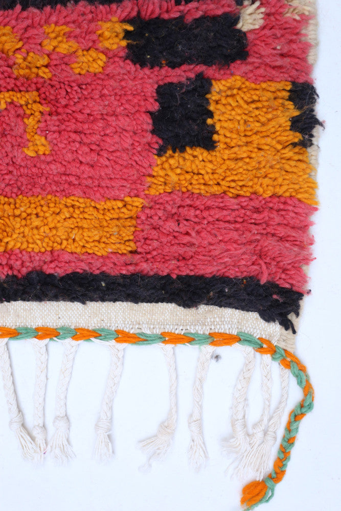 Vibrant Mosaic  Authentic Azilal Rug 238×170 cm