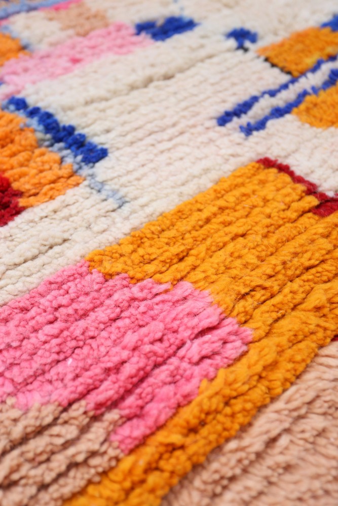 Multicolor Abstract Azilal Rug 230 x 150cm