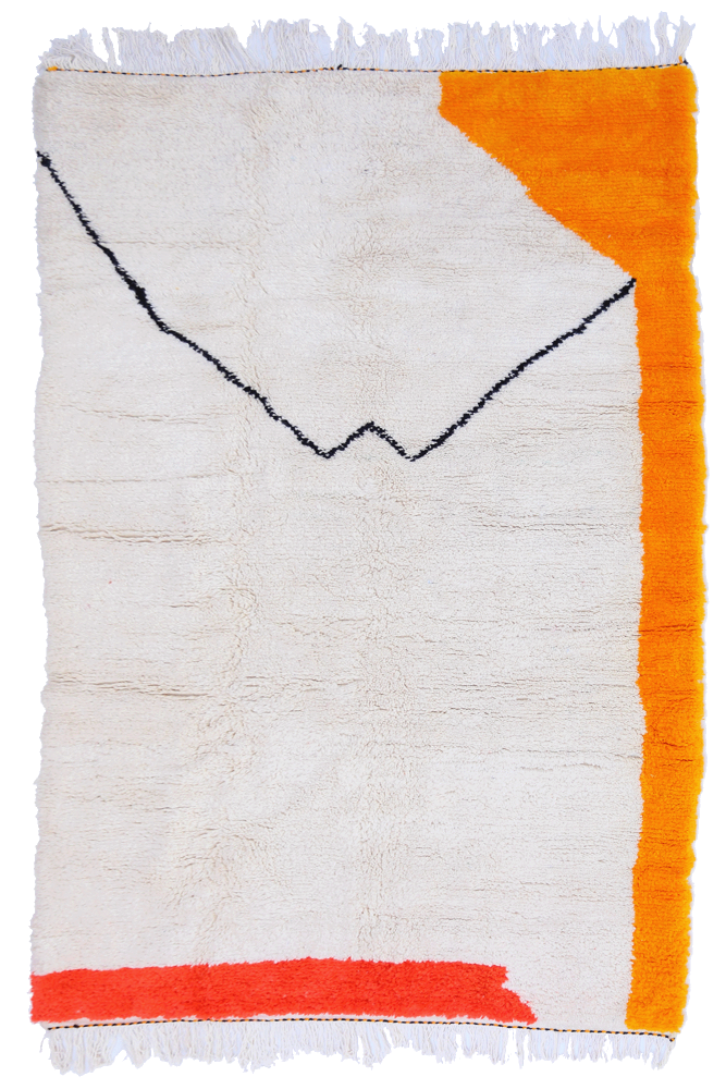 Contemporary Berber Azilal Rug 251 x 150cm