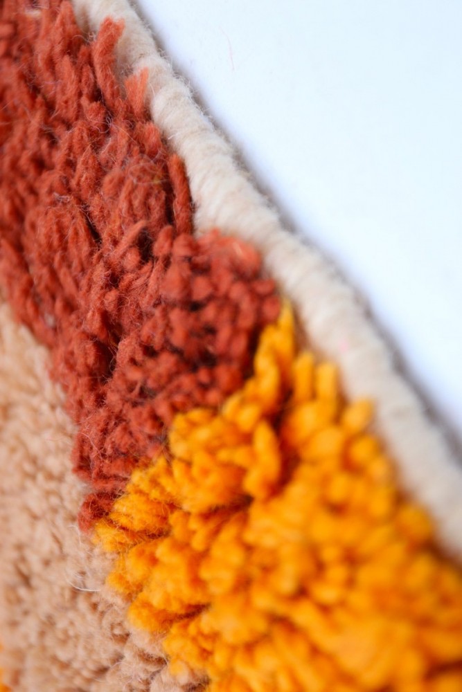 Desert Ember – Custom Moroccan Azilal Wool Rug