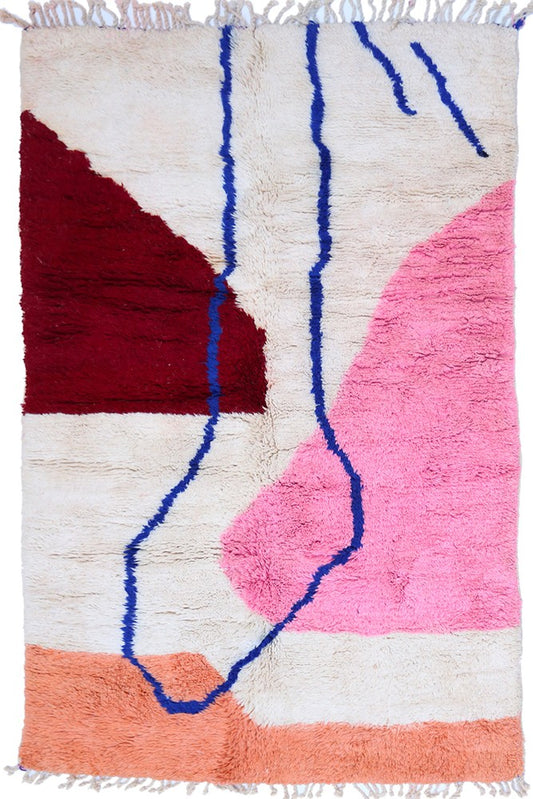 Atlas Lines – Custom Azilal Wool Rug