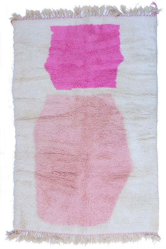 Blush Duo – Custom-Made Azilal Wool Rug