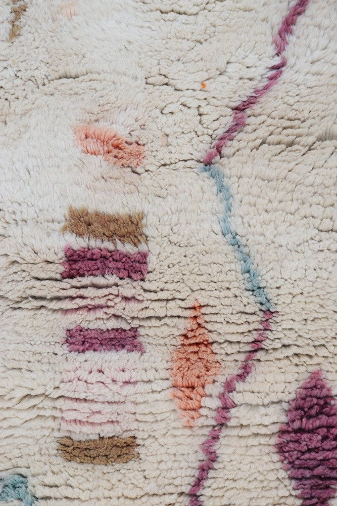 Rosefall – Custom Made Azilal Wool Rug