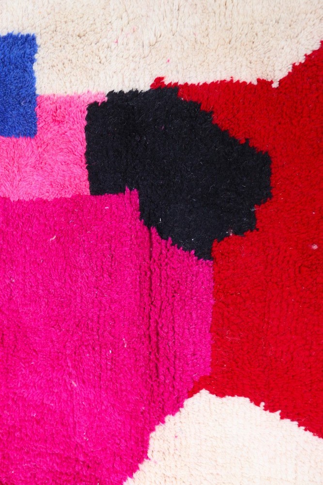 Color Totem – Custom-Made Azilal Wool Rug