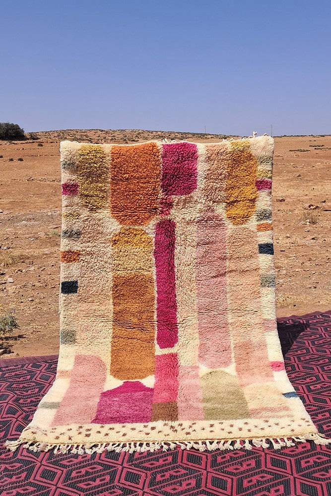 Golden Hour – Handwoven Custom-Made Azilal Wool Rug