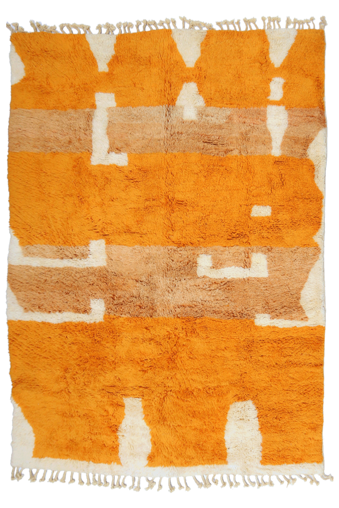 Citrus Pop – Handwoven Custom-Made Azilal Wool Rug