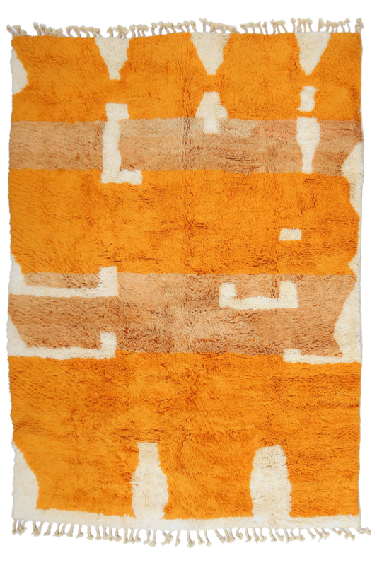 Citrus Pop – Handwoven Custom-Made Azilal Wool Rug