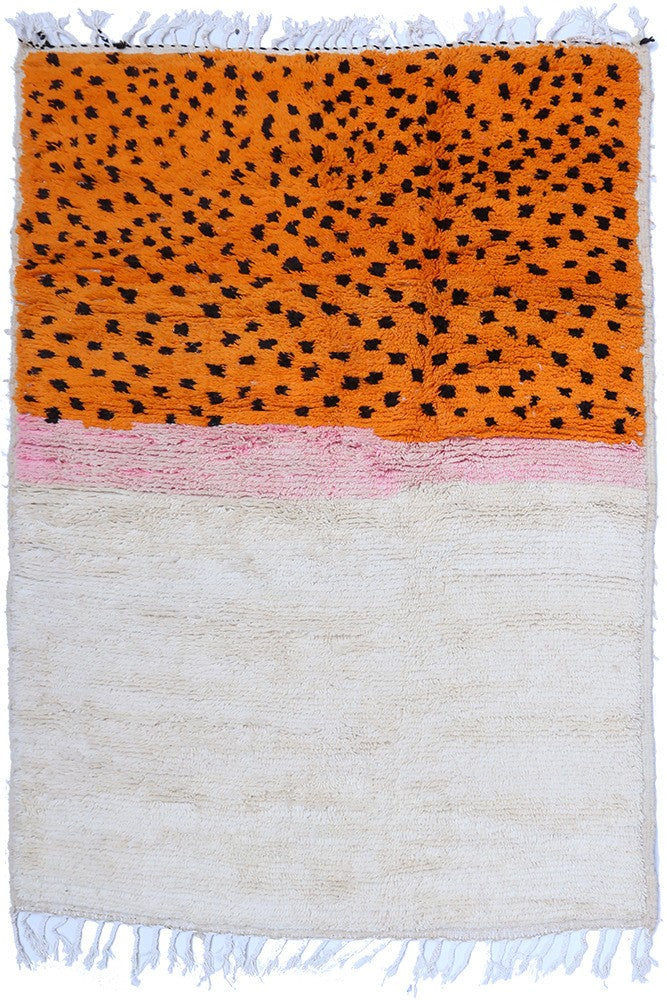 Leopard Lounge - Custom-Made Azilal Wool Rug