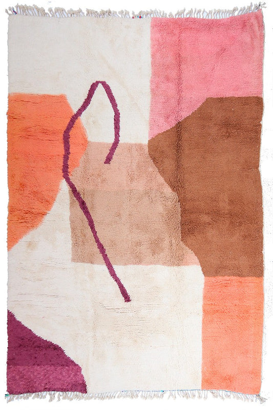 Moroccan Mood Board - Custom-Made Azilal Wool Rug