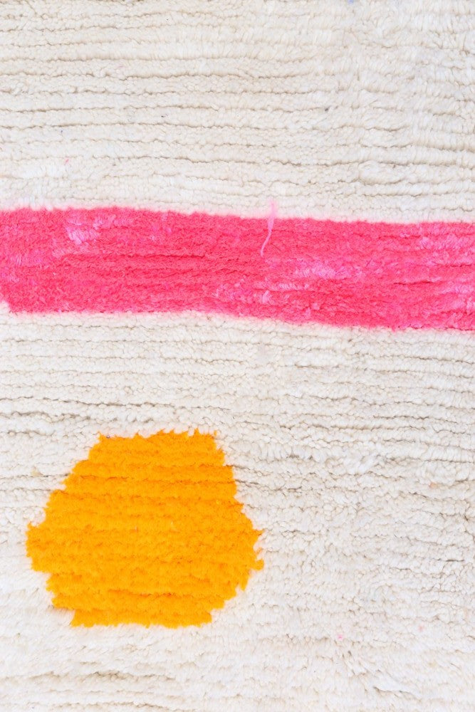 Playful Balance – Handmade Azilal Wool Rug 245 x 160cm