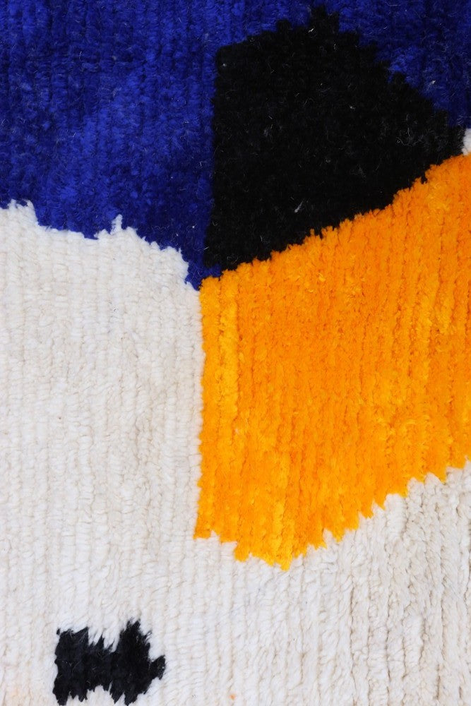 Playful Balance – Handmade Azilal Wool Rug 245 x 160cm