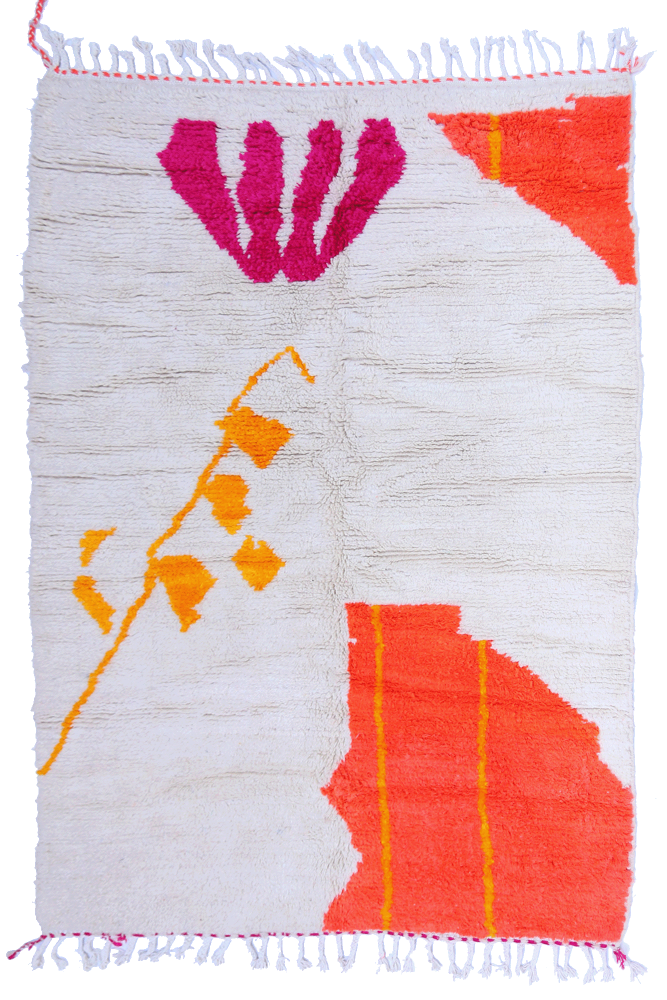 Modern Sunburst Azilal Berber Rug 257 x 165cm