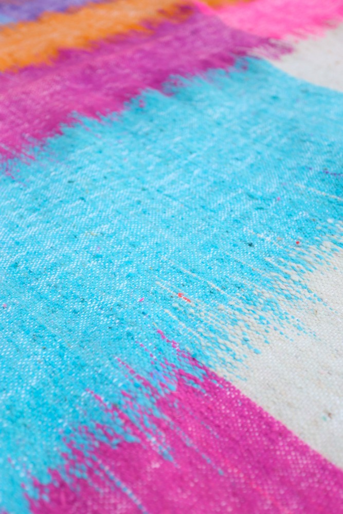 Handwoven High Atlas Wool Kilim Rug – 254 x 160 cm