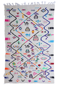 Handwoven High Atlas Kilim Rug – 243 x 141 cm