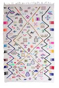Handwoven High Atlas Kilim Rug – 243 x 150 cm